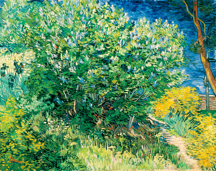  文森特·威廉·梵高  Vincent Willen Van Gogh —— 丁香花 (2)